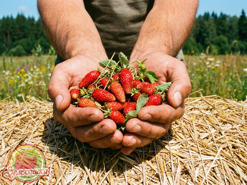 Лучший сорт лесной земляники Аттила, купить саженцы по 10 грн.