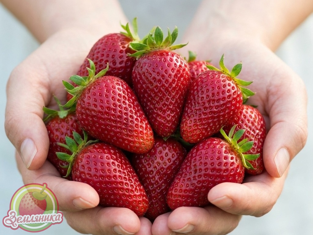 Клубника Петра новый нейтрал из Италии, ягода вкусная, сладкая, крупного размера, урожайность в Киевской области 1.2 кг с куста за весь сезон