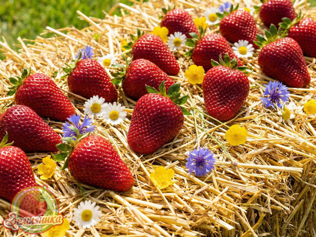 Клубника Сибилла, новый средне спелый сорт клубники из Италии. Высокая урожайность с ягодой крупного размера.