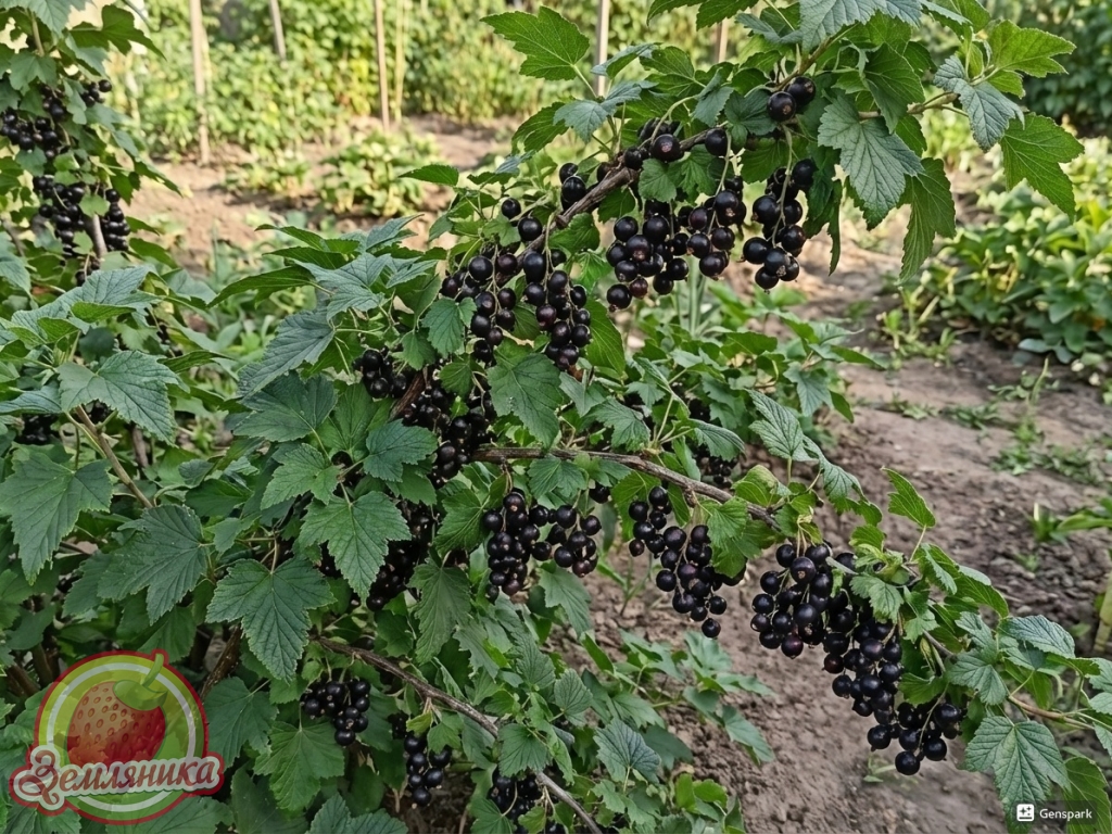 Смородина сорт Княжна. Самый без проблемный сорт черной смородины. Ягоды среднего размера 4-6 г. Сорт не нуждается в опылителях. Растет везде и не требует ухода.