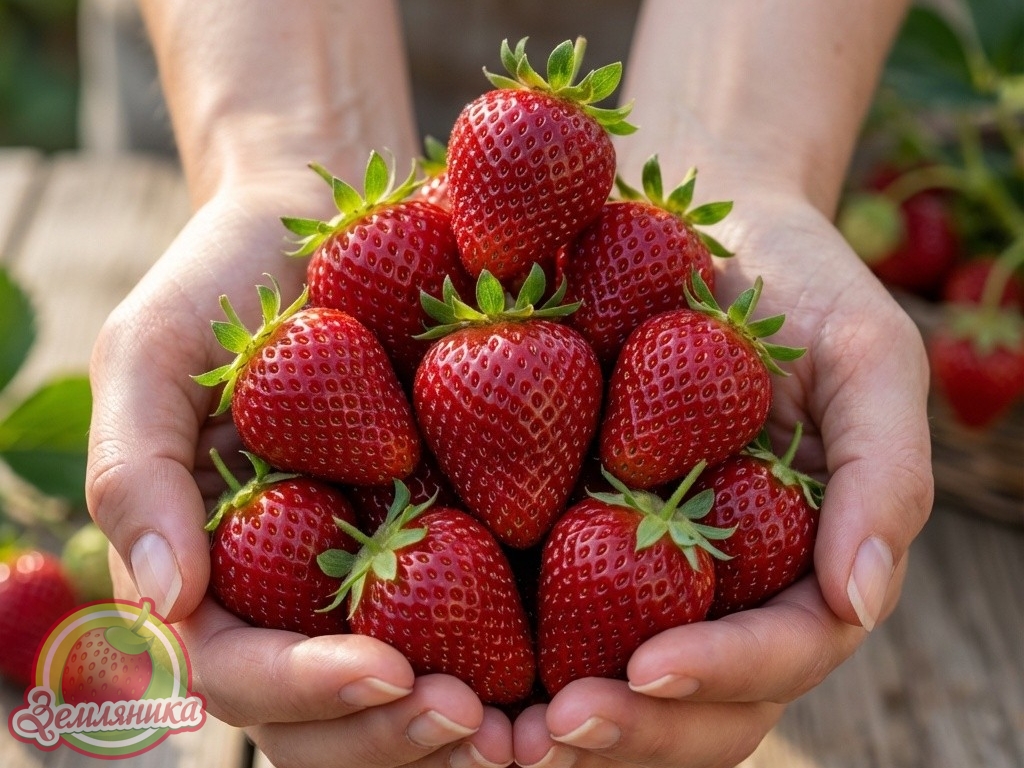 Клубника Клодия отличный сорт из Италии, саженцы высокого качества по 12 грн. всегда сладкая ягода, даже если не полностью созрела.