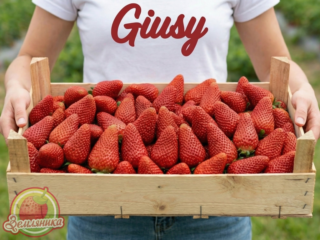 Клубника Джуси (Giusy) — описание сорта, преимущества и особенности выращивания  Клубника Джуси (Giusy) — современный высокоурожайный сорт, который ценится за крупные ягоды, насыщенный вкус и устойчивость к заболеваниям. Благодаря неприхотливости и отличной транспортабельности, Джуси становится все более популярной среди фермеров и владельцев частных участков.
