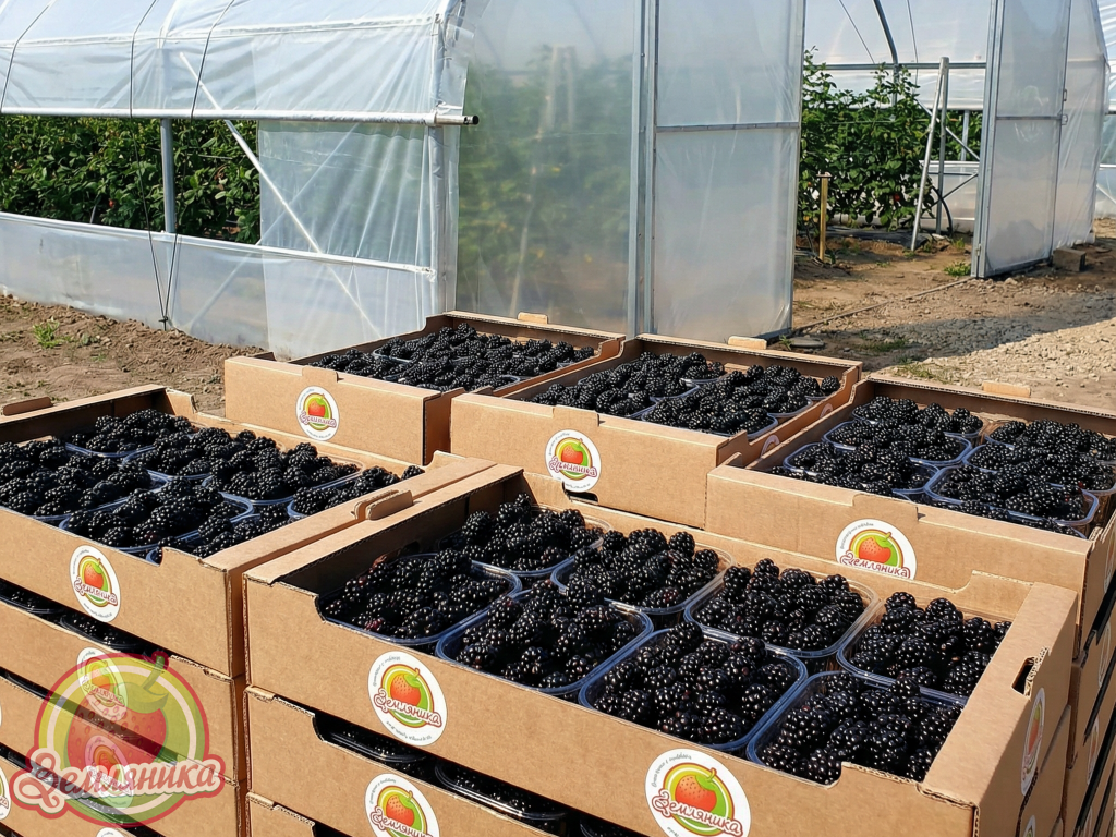 Купить саженцы ежевики Black Gem из Америки по 50 грн.