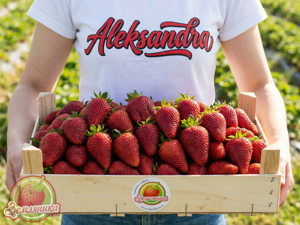 Клубника Александра купить саженцы по 12 грн, Новинка, очень ранний сорт клубники из Италии с огромными ягодами очень сладкого вкуса.